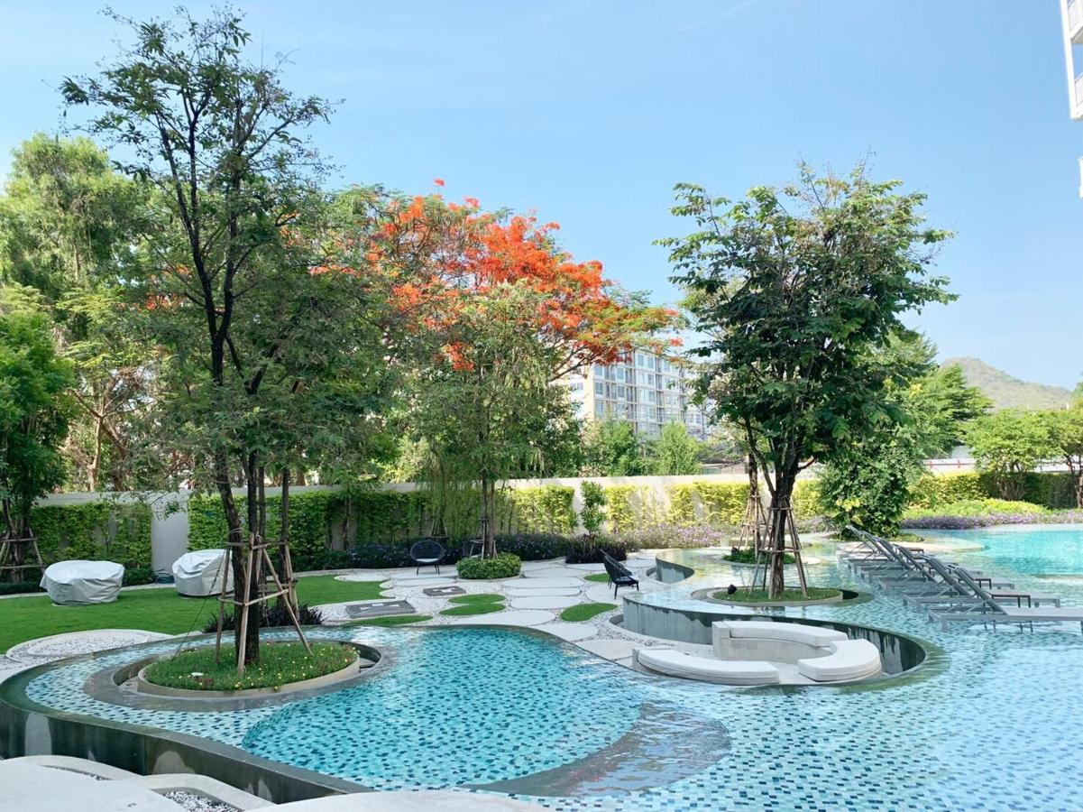 Summer Huahin Condo612,Near Beach&Cicada,Beautiful Swimming Pool Exterior photo